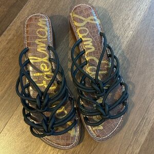 Black Sam Edelman sandals
